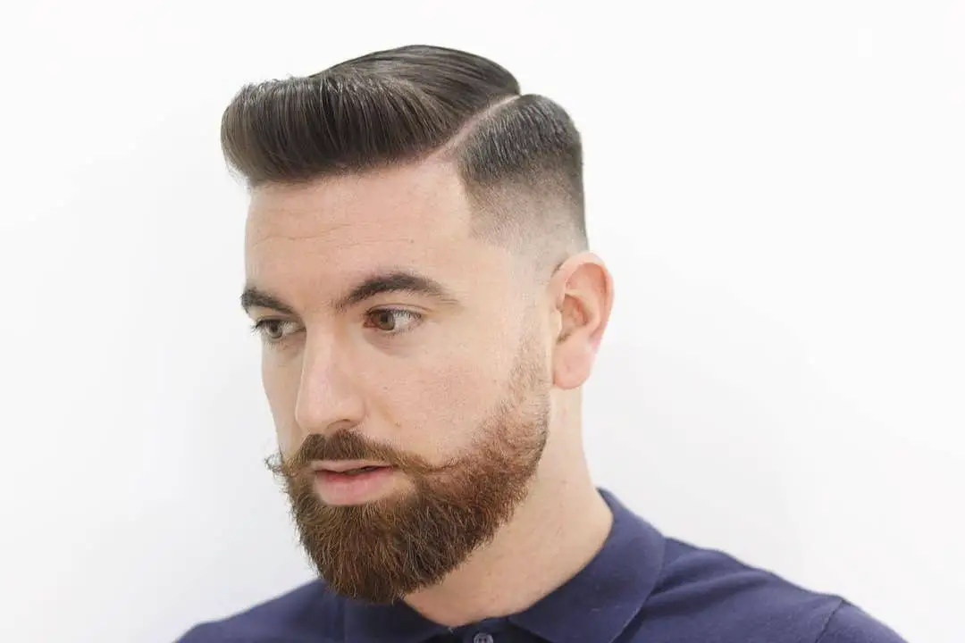 spain hairstyle with comb over